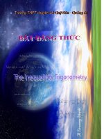 Báo cáo: Về các bài toán bất đẳng thức hình học