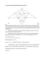 Một số bài toán về phương pháp diện tích