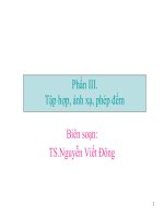 Bài giảng về tập hợp ánh xạ phép đếm