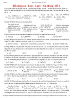 este – lipit – xà phòng - đề 1