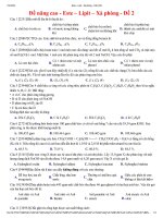 este – lipit – xà phòng - đề 2