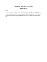 Một số bài tập hình học phẳng luyện thi TST