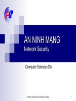 An ninh mạng network security