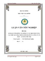 Lợi nhuận và các giải pháp chủ yếu phấn đấu tăng lợi nhuận tại Công ty Cổ phần Xây lắp Dầu khí Hà Nội