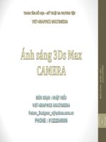 GIÁO TRÌNH đồ họa PHẦN ánh sáng   camera