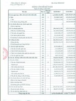 công ty cổ phần thép việt ý bảng cân đối kế toán báo cáo lưu chuyển tiền tệ báo cáo kết quả hoạt động kinh doanh báo cáo tài chính 31 tháng 3 năm 2014