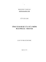 Tính cách được của nửa nhóm blauumslag  solitar