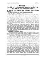 kiểm toán hoạt động tiêu thụ tại công ty công nghiệp hóa chất đà nẵng