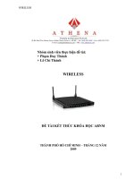 tài liệu về mạng wireless