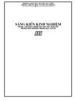 SKKN: chỉ đạo công tác dạy tốt, học tốt trong nhà trường trung hoc cơ sở