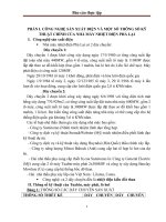 VẬN HÀNH KINH tế NHÀ MÁY NHIỆT điện PHẢ LẠI TRONG điều KIỆN THỊ TRƯỜNG điện