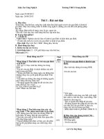 giáo án tham khảo môn công nghệ lớp 6