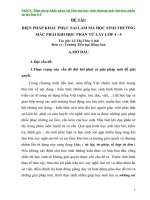 SKKN biện pháp khắc phục sai lầm mà học sinh thường mắc khi học phần từ láy lớp 4 - 5