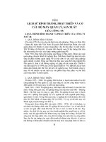 Báo cáo thực tập tại công ty may 40