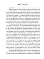 Bước đầu nghiên cứu sự ảnh hưởng của tần suất khai thác tới chất lượng tinh dịch gà trống cảnh thái lan và tân châu nuôi tại thừa thiên huế