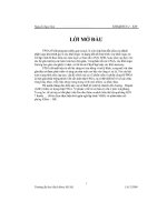 Thiết kế một bộ chuyển đổi analog – digital (ADC) 8 bits sử dụng chip FPGA