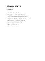 bài thực hành lấy mẫu và nhận biết mẫu đất