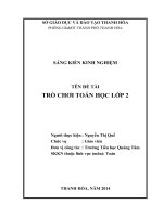 SANG KIEN KINH NGHIEM TRO CHOI TOAN HOC