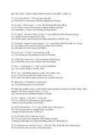 40 cấu TRÚC TIẾNG ANH THÔNG DỤNG cần BIẾT, ôn thi công chức