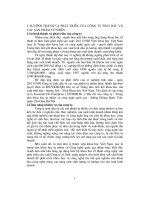 Tình hình hoạt động kinh doanh của công ty tinh dầu và các sản phẩm tự nhiên