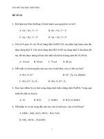 ĐỀ SỐ 24 THI THỬ ĐẠI HỌC MÔN HÓA.