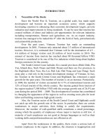 tóm tắt luận án tiến  sĩ tiếng anh phát triển nguồn nhân lực ngành du lịch khu vực duyên hải nam trung bộ và tây nguyên