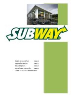 Đề tài chiến lược của subway