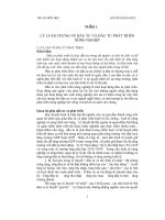 Định hướng chiến lược và một số giải pháp đầu tư phát triển nông nghiệp việt nam trong thời gian qua