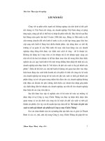 Báo cáo kế toán chi phí sản xuất và tính giá thành sản phẩm tại công ty may Chiến Thắng