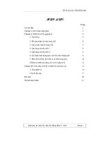 Thiết kế điều khiển công nghệ khoan 1 lỗ