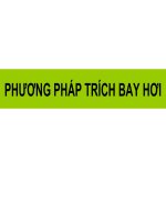 PHƯƠNG PHÁP TRÌNH BÀY HIỆU QUẢ