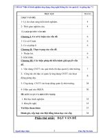 SKKN một số kinh nghiệm ứng dụng công nghệ thông tin vào quản lý và giảng dạy