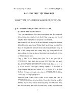 Thực tập tổng hợp công ty đầu tư và thương mại quốc tế investlink