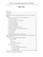 NGÀNH lễ tân   KHÁCH sạn văn PHÒNG