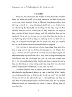 Ứng dụng wincc và PLC để tự động hóa dây chuyền sản xuất