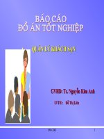 báo cáo tốt nghiệp quản lý khách sạn ở tp hcm