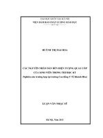 các nguyên nhân dẫn đến hiện tượng quay cóp của sinh viên trong thi học kỳ