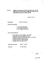 Nghiên cứu nhận thức ,thái độ của giáo viên ,cán bộ quản lý và học sinh chuyên nghiệp về nội dung đổi mới giáo dục chuyên nghiệp