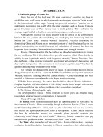 quan hệ liên bang nga - cộng hòa nhân dân trung hoa 1992-2008 bản tóm tắt luận án tiếng anh