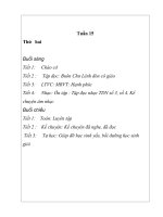 Giáo án dành cho giáo viên dạy giãn lớp 4 + 5  tuần 15