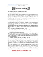 Chiến lược sản phẩm và thực tiễn cho sản phẩm nokia