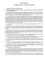 Thuyết minh đồ án tổ chức thi công