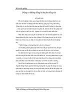 Thiết kế động cơ không đồng bộ 3 pha rô to lồng sóc