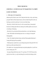 Chiến lược sản phẩm cà phê hòa tan g7