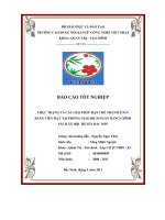 Thực trạng và các giải pháp hạn chế thanh toán bằng tiền mặt tại phòng giao dịch ngân hàng chính sách xã hội huyện bắc sơn