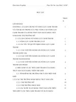 nâng cao năng lực cạnh tranh của hàng thuỷ sản việt nam khi xuất khẩu sang thị trường mỹ