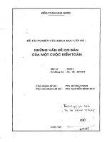 Những vấn đề cơ bản của một cuộc kiểm toán