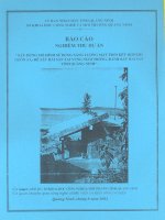 Xây dựng Mô hình sử dụng năng lượng mặt trời kết hợp khí Ôzôn, để sấy hải sản tại vùng nuôi trồng, đánh bắt hải sản tỉnh Quảng Ninh
