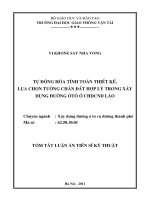 tóm tắt luận án đổi mới hoạt động kiểm tra - đánh giá kết quả học tập môn vật lý của học sinh dự bị đại học dân tộc với sự hỗ trợ của công nghệ thông tin