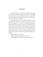 Thực tập tổng hợp tại vụ nông nghiệp và phát triển nông thôn thuộc bộ kế hoạch và đầu tư